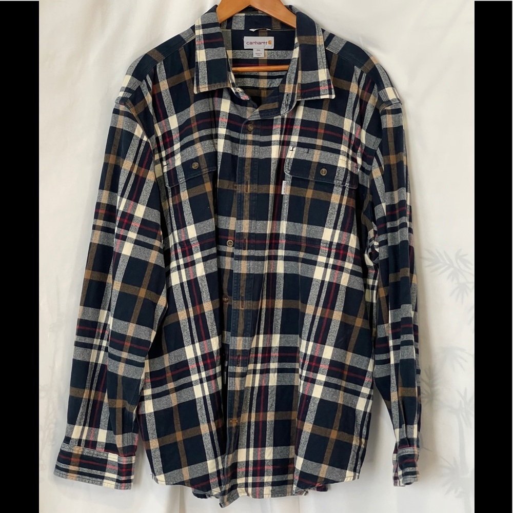 Carhartt original fit front button shirt